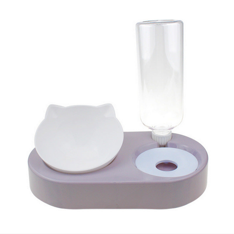 2-in-1 Pet Bowl Automatic Feeder