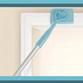 Retractable handle cleaning rod