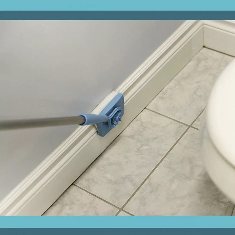 Retractable handle cleaning rod