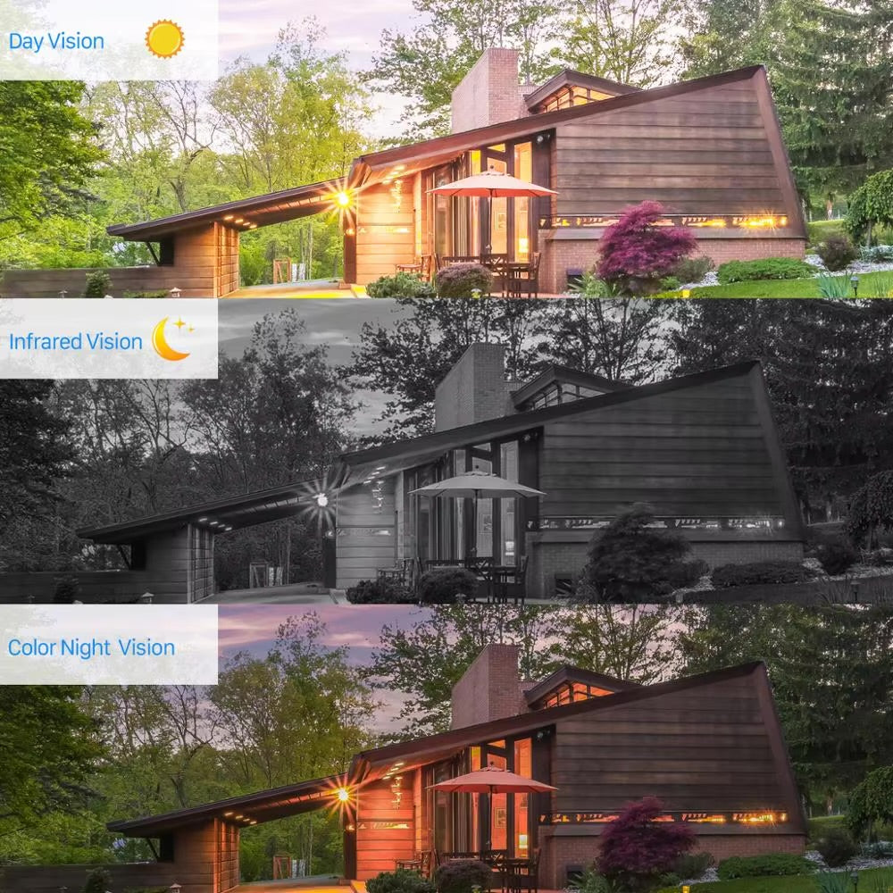 8 million full-color WiFi surveillance camera
