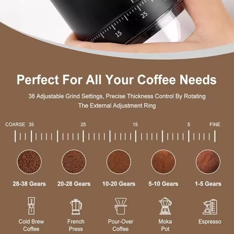 Rechargeable coffee machine