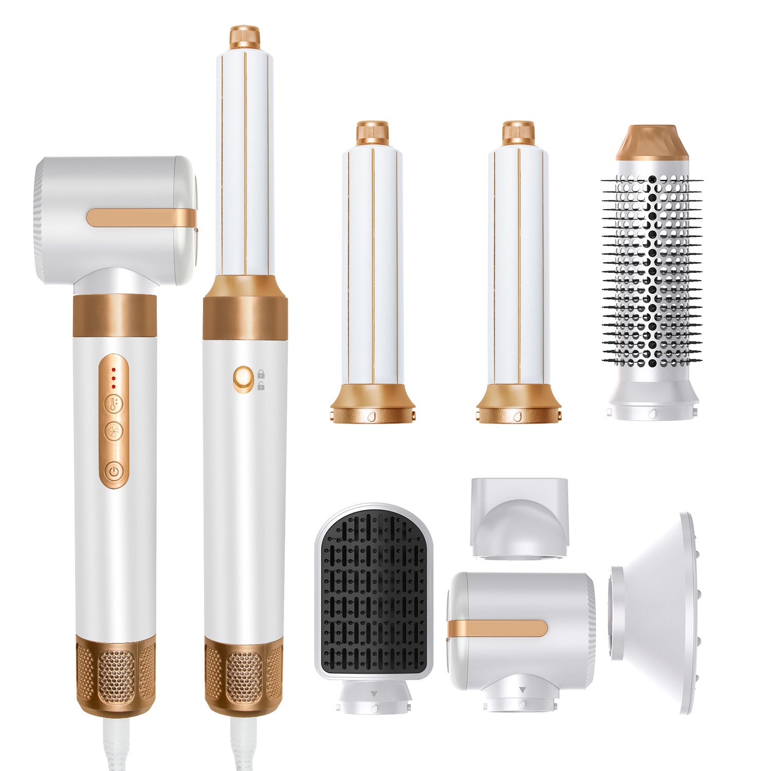 7 in 1 Hair dryer Negative Ion curling