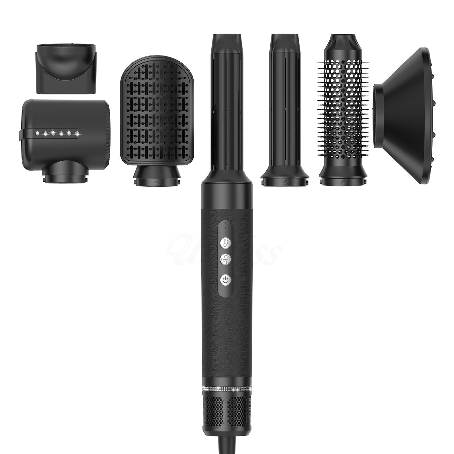 7 in 1 Hair dryer Negative Ion curling