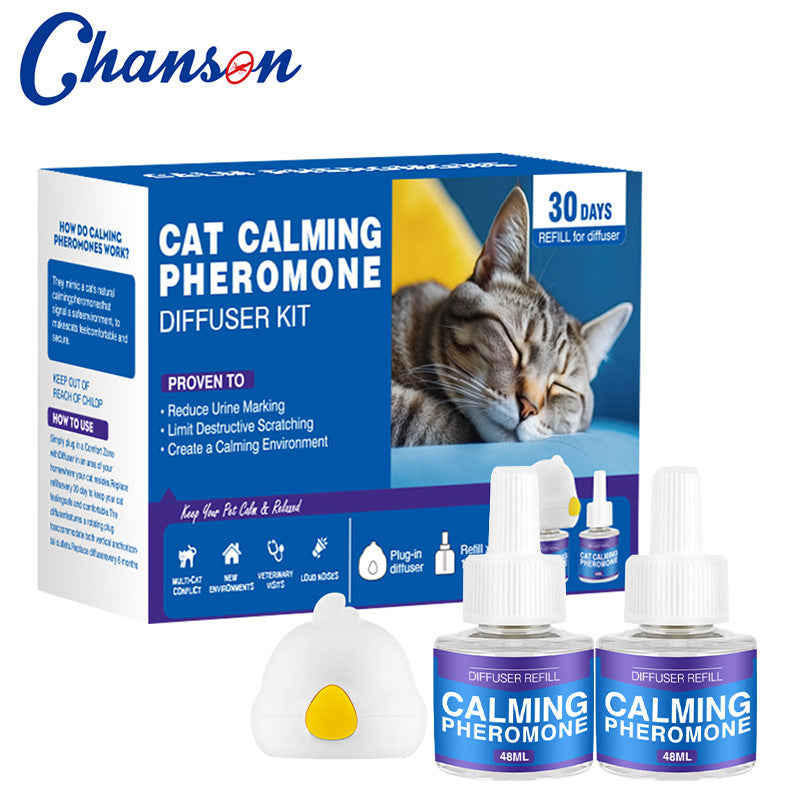 Pet pheromone aromatherapy