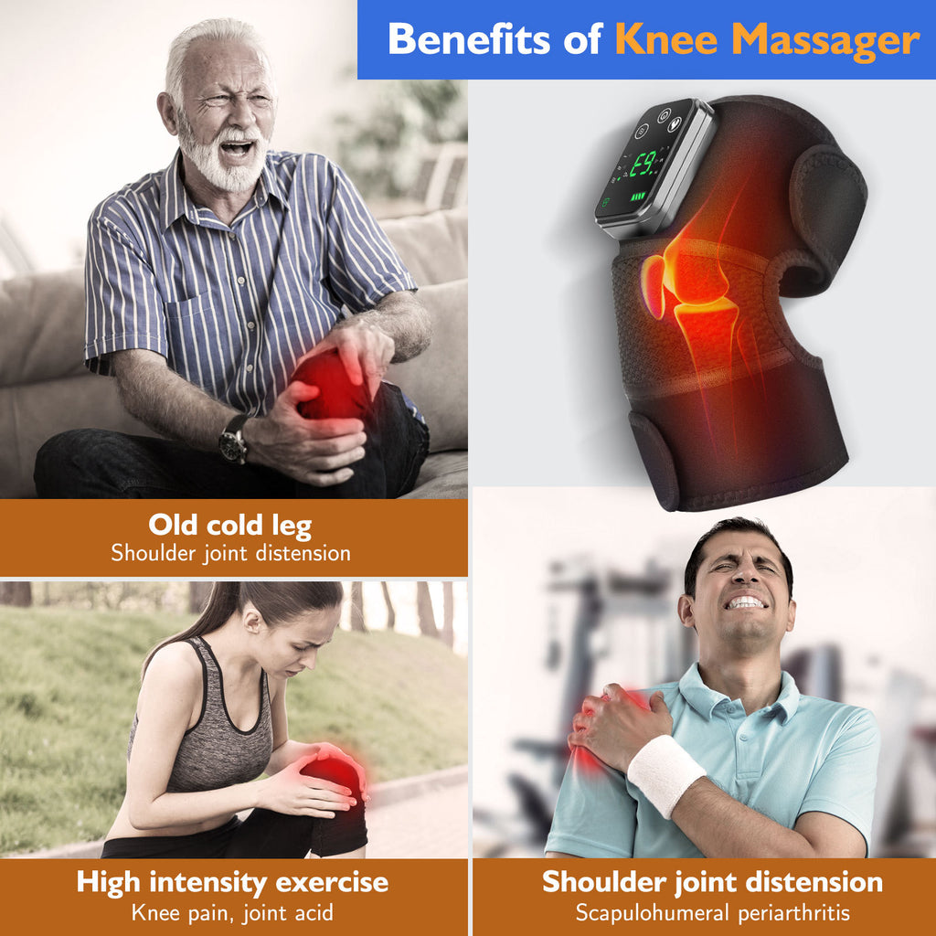Heating knee pad
