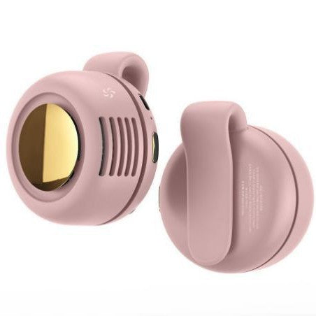Portable handheld neck clip mini fan