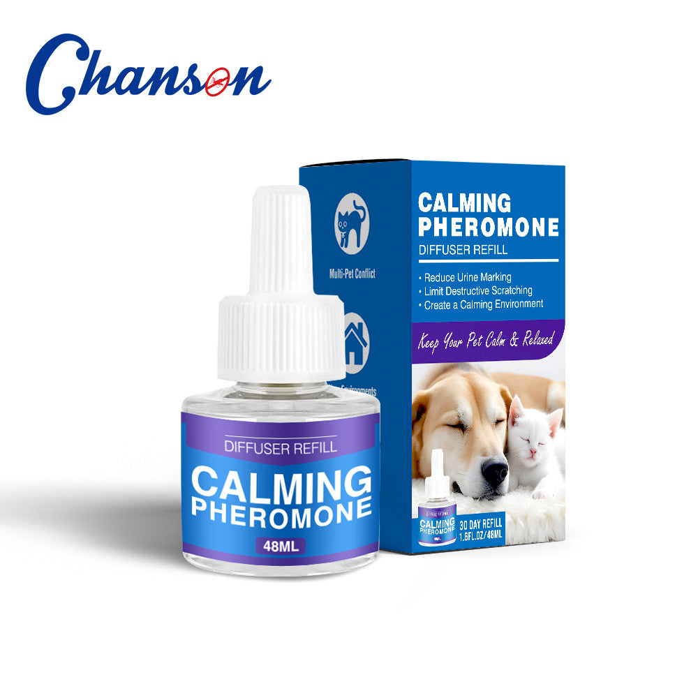 Pet pheromone aromatherapy