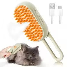 Electric Steam Spray Brush for Cats and Dogs
